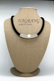 NAGRANG Simple pipe necklace with pearl